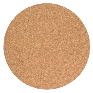 Podkładki korkowe obiadowe okrągłe, 4 sztuki 290 mm x 3 mm 