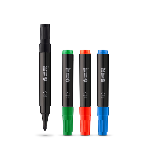 Markery permanentne komplet 4 różne kolory  MemoBe końcówka okrągła.png