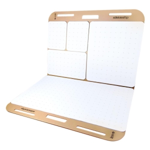 Blok samoprzylepny do flipchartów MemoBe STIKKIESFLIP  125  kartek