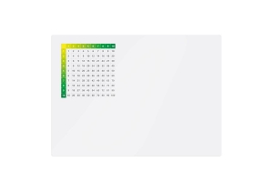 Podkładka na biurko mata ochronna biurkowa Tabliczka mnożenia 70x50 cm MEMOBE