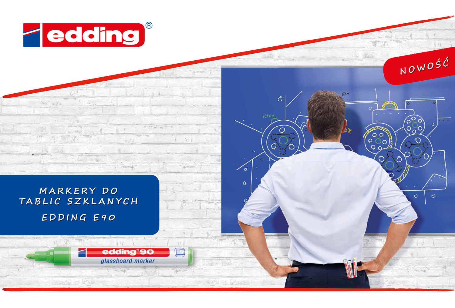 Marker do tablic suchościeralnych